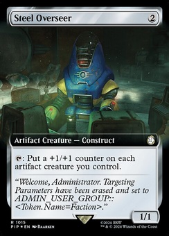 Steel Overseer (extended art)