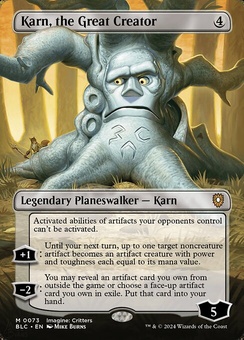 Karn, the Great Creator (borderless)