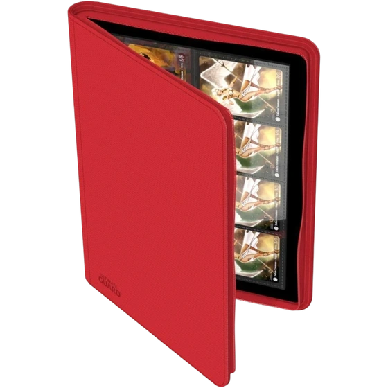 Ultimate Guard Zipfolio XenoSkin 16-Pocket Red