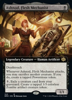 Ashnod, Flesh Mechanist (extended art)