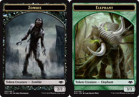 Zombie // Elephant (token)