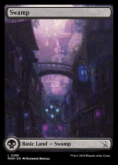 Swamp #286 (fullart foil)