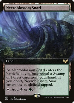 Necroblossom Snarl (extended art)