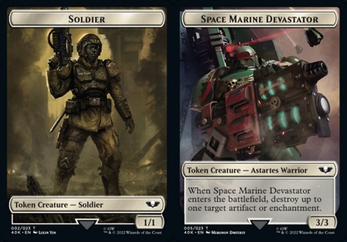 Soldier #2 // Space Marine Devastator (token)