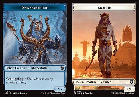 Shapeshifter // Zombie #3 (token foil)
