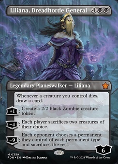 Liliana, Dreadhorde General (borderless)