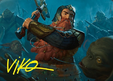Gimli, Counter of Kills (art series - signed)