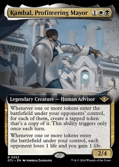 Kambal, Profiteering Mayor (extended art foil)
