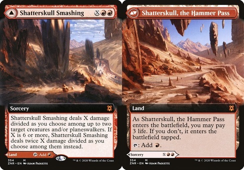 Shatterskull Smashing // Shatterskull, the Hammer Pass (extended art)