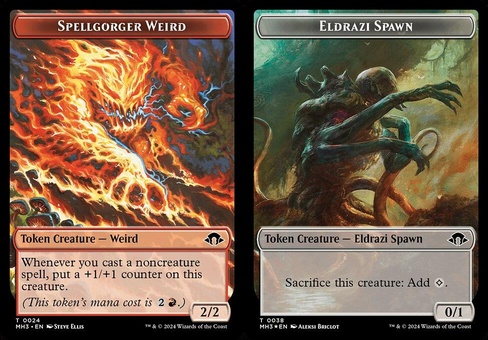 Spellgorger Weird // Eldrazi Spawn (token foil)