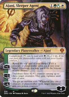 Ajani, Sleeper Agent (#376 borderless)
