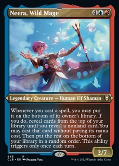 Neera, Wild Mage (etched foil)