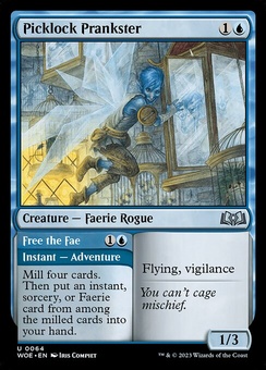Picklock Prankster // Free the Fae (foil)