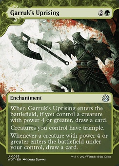 Garruk's Uprising (foil)
