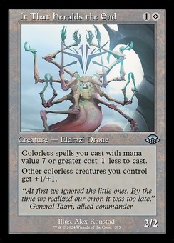 It That Heralds the End (retro foil)