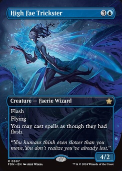 High Fae Trickster (borderless foil)