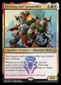 Firesong and Sunspeaker (buy-a-box promo)
