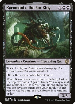 Karumonix, the Rat King (foil)