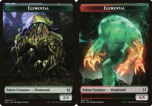 Elemental #8 // Elemental #10 (token)