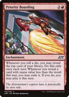 Priority Boarding (foil)