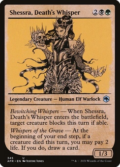 Shessra, Death's Whisper (showcase foil)