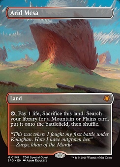 Arid Mesa (borderless foil)