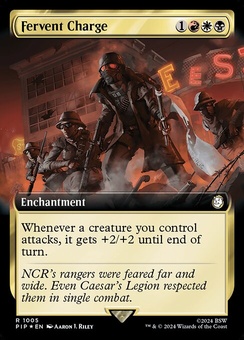 Fervent Charge (extended art surge foil)