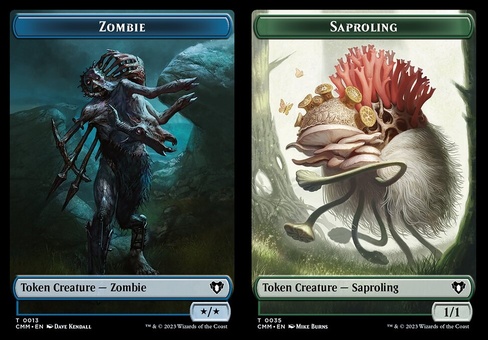 Zombie #13 // Saproling (token)
