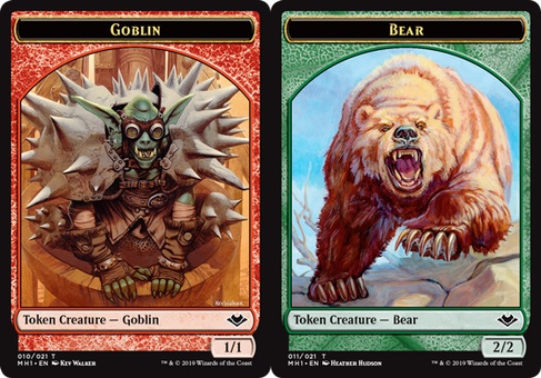 Goblin // Bear (token)