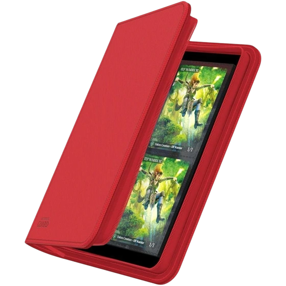 Ultimate Guard Zipfolio XenoSkin 8-Pocket Red