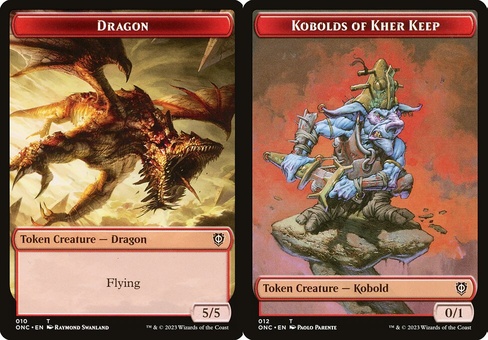Dragon // Kobolds of Kher Keep (token)