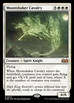 Moonshaker Cavalry (promo pack stamp)