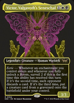 Victor, Valgavoth's Seneschal (borderless foil)
