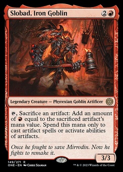 Slobad, Iron Goblin (promo pack stamp)
