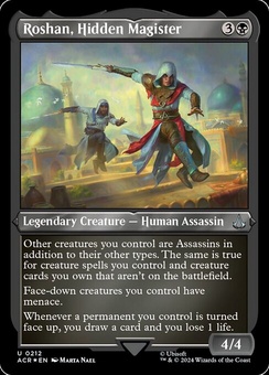 Roshan, Hidden Magister (etched)