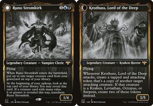 Runo Stromkirk // Krothuss, Lord of the Deep