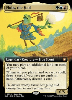 Flubs, the Fool (extended art buyabox)