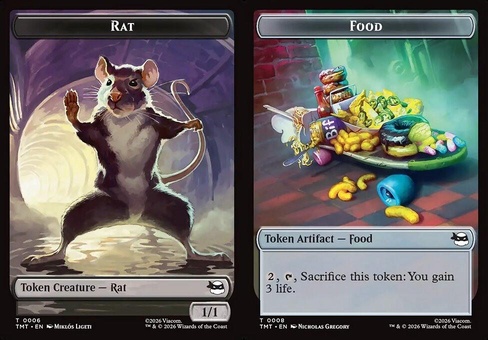 Rat // Food (token)