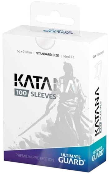 Ultimate Guard Katana Sleeves - Transparent (100ks)