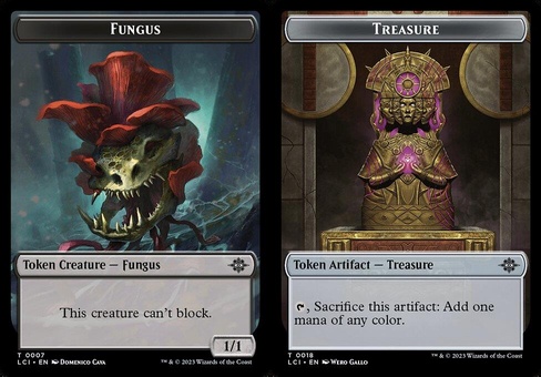 Fungus // Treasure (token foil)