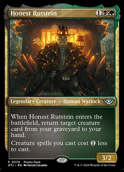 Honest Rutstein (promo pack foil)