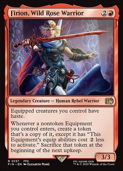 Firion, Wild Rose Warrior (foil)