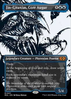 Jin-Gitaxias, Core Augur (showcase foil)