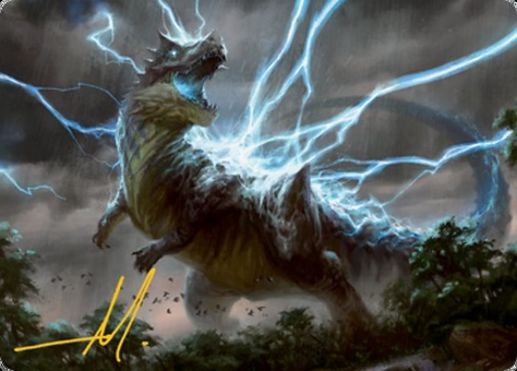 Thrasta, Tempest's Roar (art series - signed)