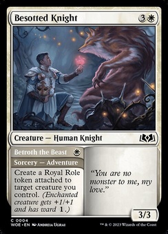 Besotted Knight // Betroth the Beast (foil)