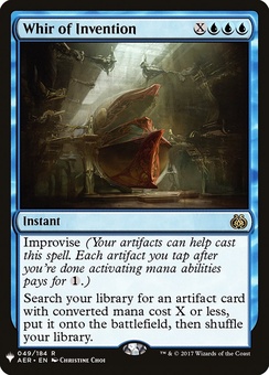 Whir of Invention (promo pack stamp)
