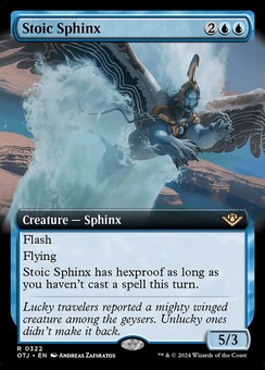 Stoic Sphinx (extended art foil)