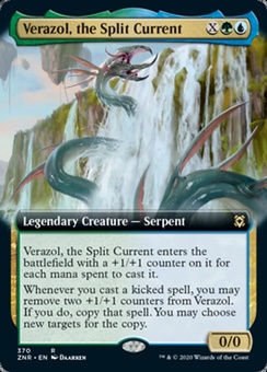 Verazol, the Split Current (extended art - foil)