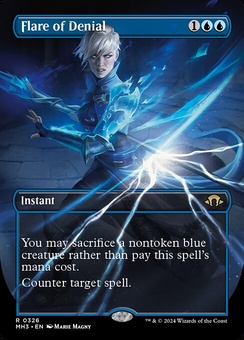 Flare of Denial (borderless)