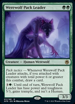 Werewolf Pack Leader (foil)